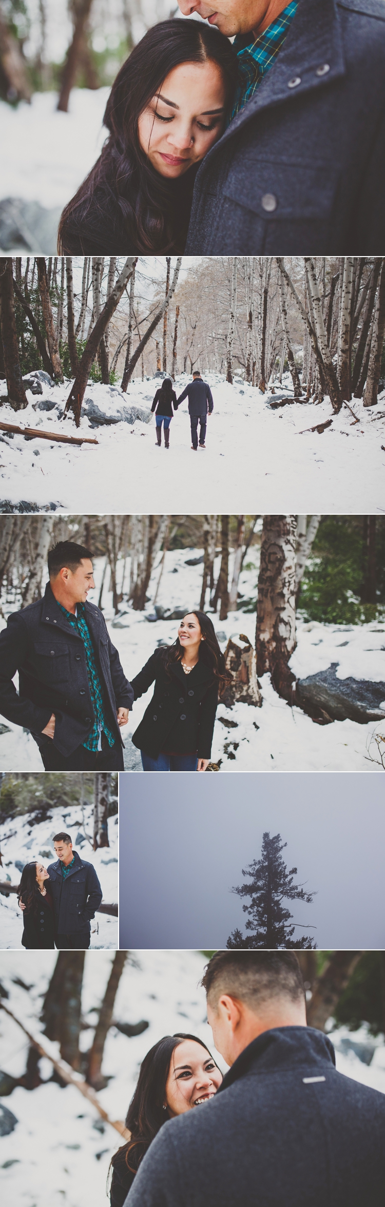 Mt. Baldy Engagement Photos